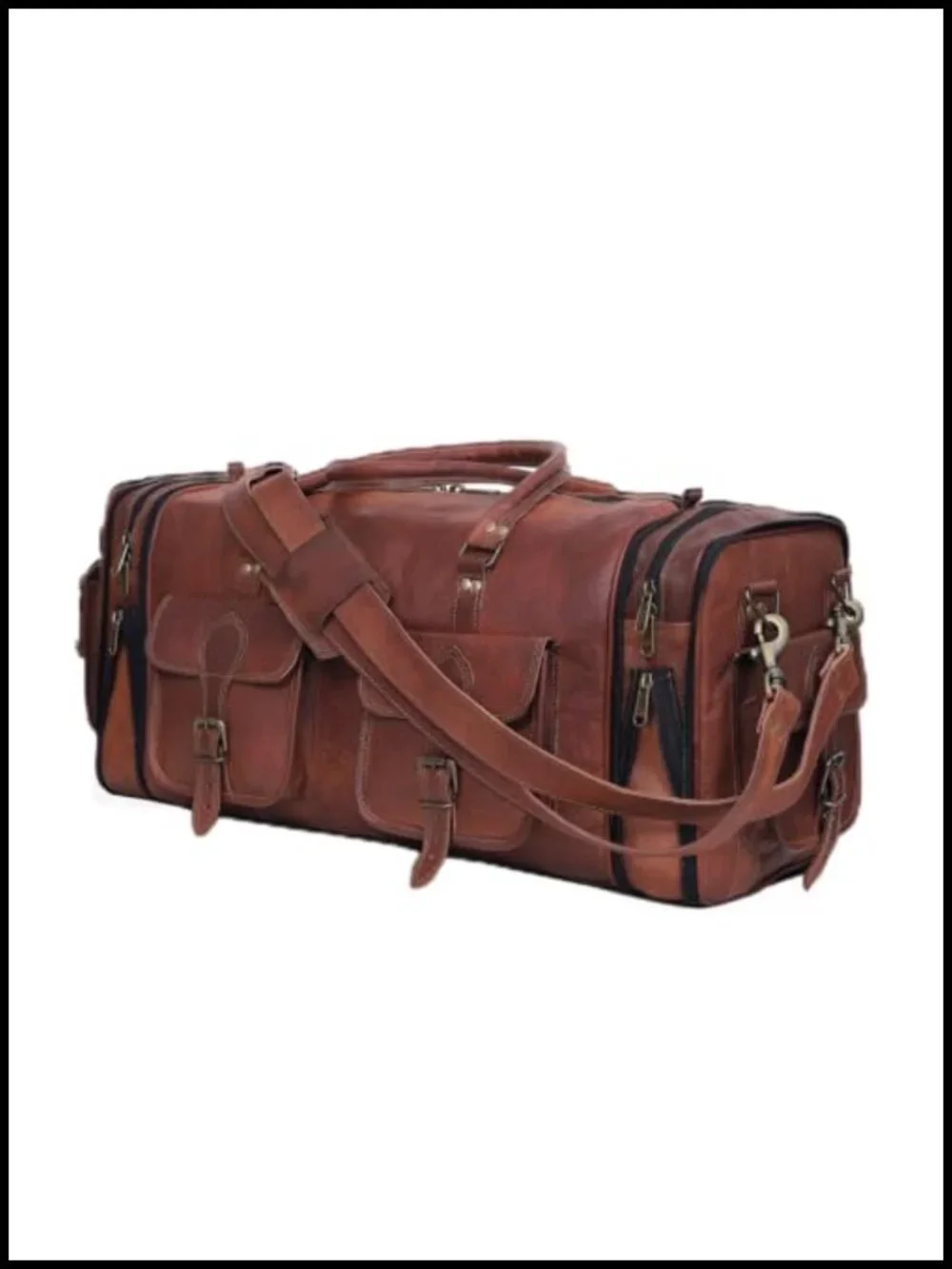 Handmade Full-Grain Buffalo Leather 32